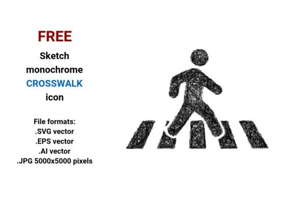 FREE Sketch Crosswalk Icon Review for Real Embroidery Projects
