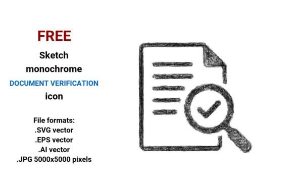 FREE Sketch Document Verification Icon: A Practical Embroidery Design Review