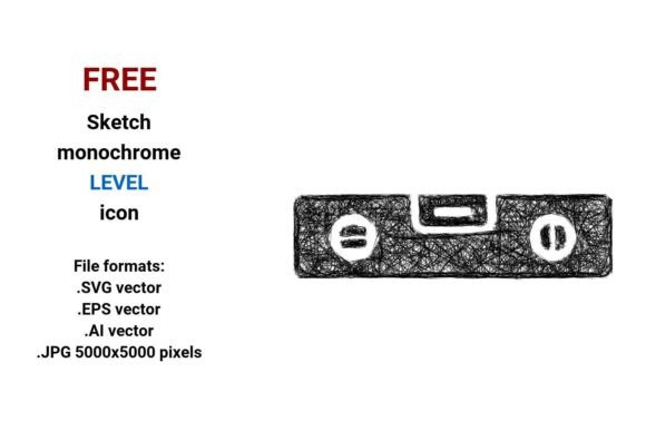 FREE Sketch Level Icon: A Versatile Graphic Design Asset for Modern Content Publishing