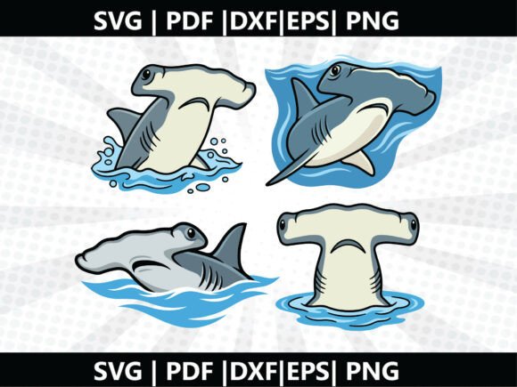 Hammerhead Shark SVG Cricut Cut File: A Powerful Graphic Design Asset for Creative Marketers