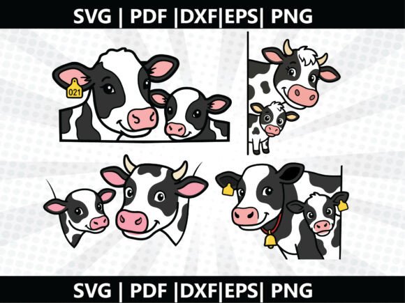 Holstein Cow SVG Cricut Cut File: A Freebie for Farm-Fresh Branding