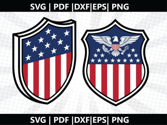 Patriotic Shield SVG Cricut Cut File: A Freebie for Bold, Decorative Crafts