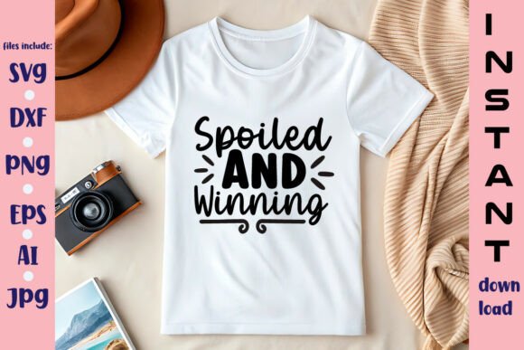 Spoiled and Winning SVG Design: A Crafts & Graphics Powerhouse for Marketers
