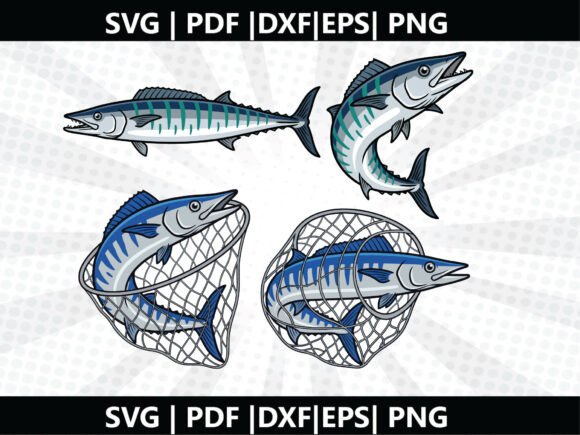 Wahoo Fish SVG Cricut Cut File: A Versatile Freebie for Creative Branding